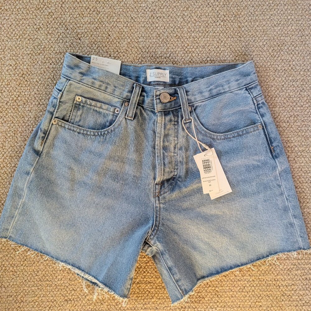 Z Supply Everyday Hi-Rise Denim Short Size 25